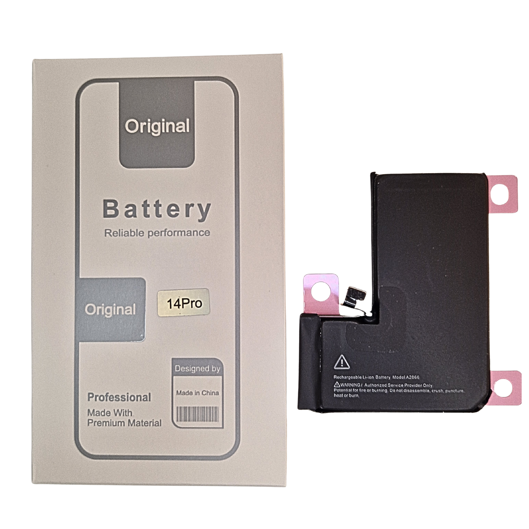 Battery for Apple iPhone 11, with built in Flex for BMS 